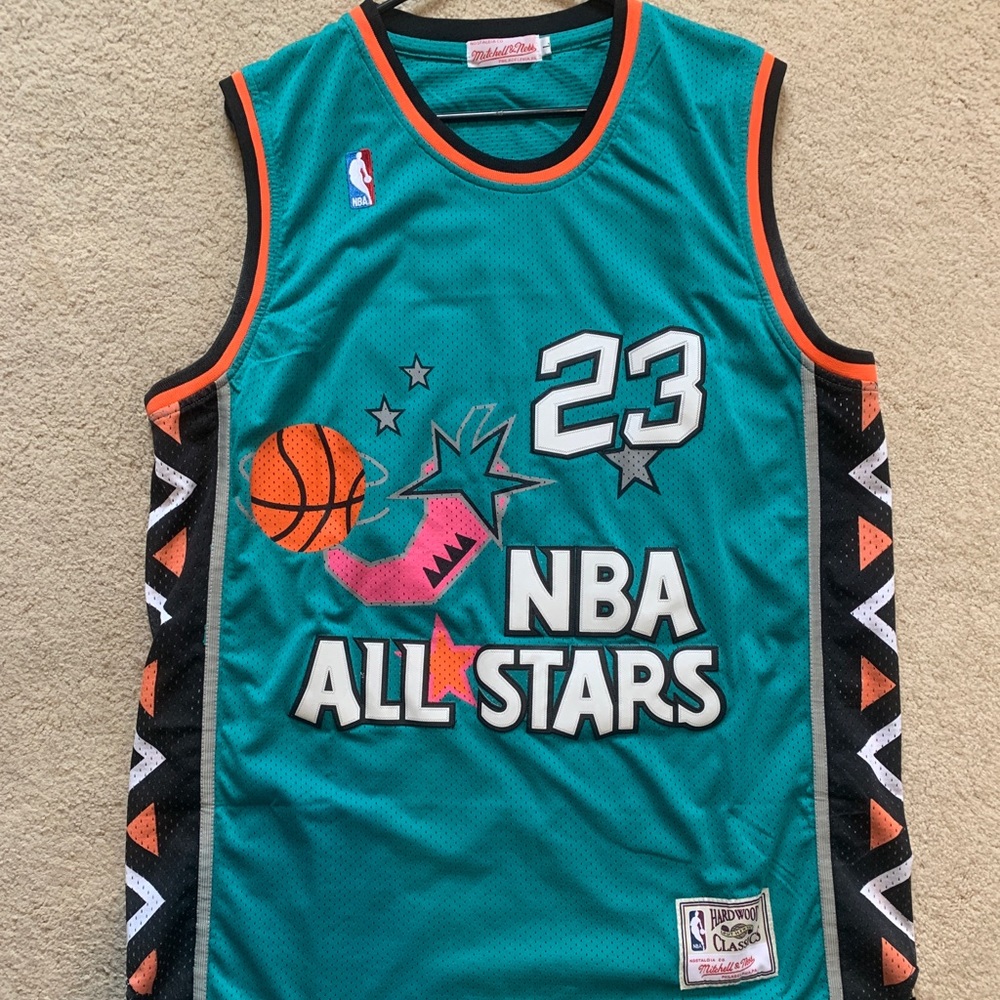 Michael Jordan all-star jersey
